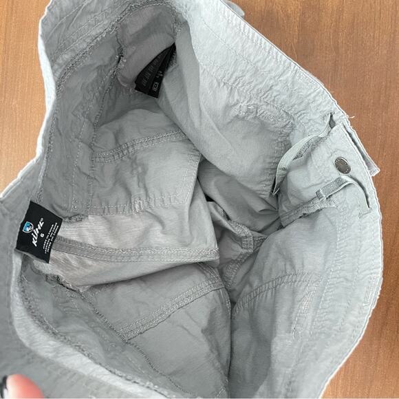 Kuhl | Womens Kontra Mid Rise Outdoor Shorts Grey Hiking Camping Athletic Size 6 - Picture 5 of 12
